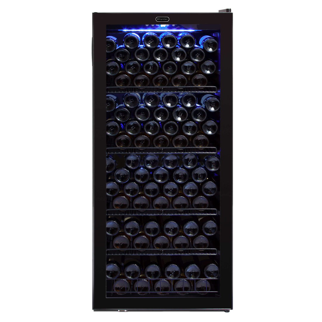Whynter 124 Bottle Freestanding Wine Refrigerator Whynter
