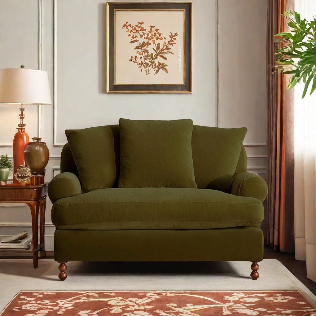 Axis Living Vintage Solid Wood Leisure Single Chair | Wayfair