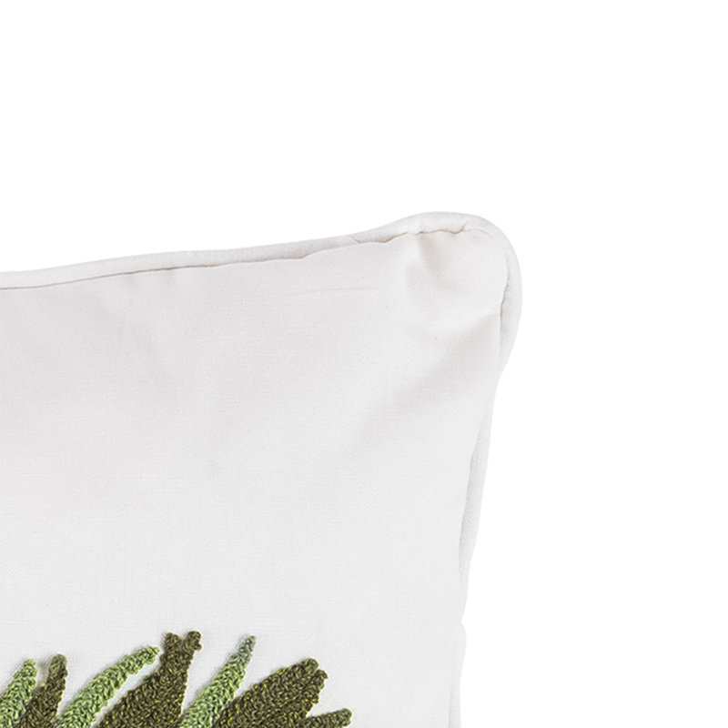 Cooper Pinecone Branch Tufted Pillow