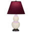 Petite lampe d'appoint à double gourde-372527635-372527682