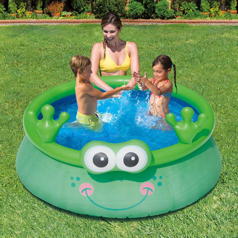 Summer Waves Round Kiddie Pool 20 H x 96 W x 96 L