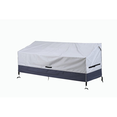 Heavy Duty 2 Seater Outdoor Loveseat Cover Waterproof Outdoor Sofa Cover