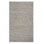 7' X 9' Natural Wool Hand Woven Area Rug