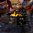 Black Metal Outdoor Fire Pit-1113487827