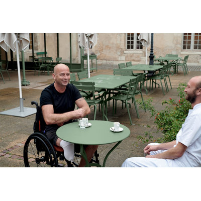Fauteuil de patio empilable Luxembourg