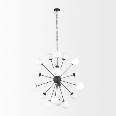 Strandquist Dimmable Sputnik Sphere Chandelier