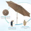 Parasol d'extérieur 9 pi 9 pi-945451275