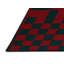 Tapis vert à carreaux lavable à la machine-1962431437