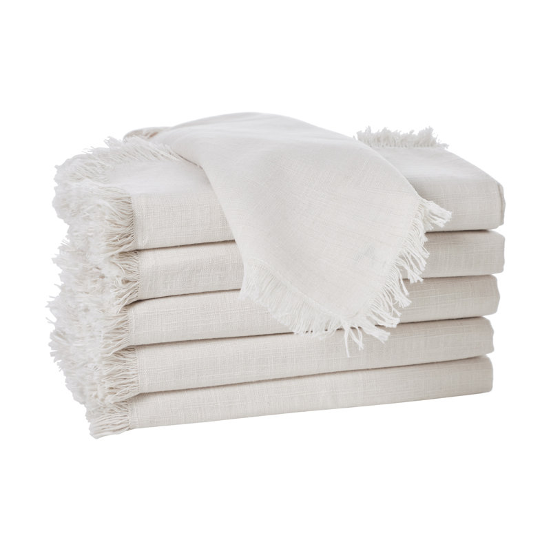 100% Cotton Solid Colour Varied Napkin, Beige