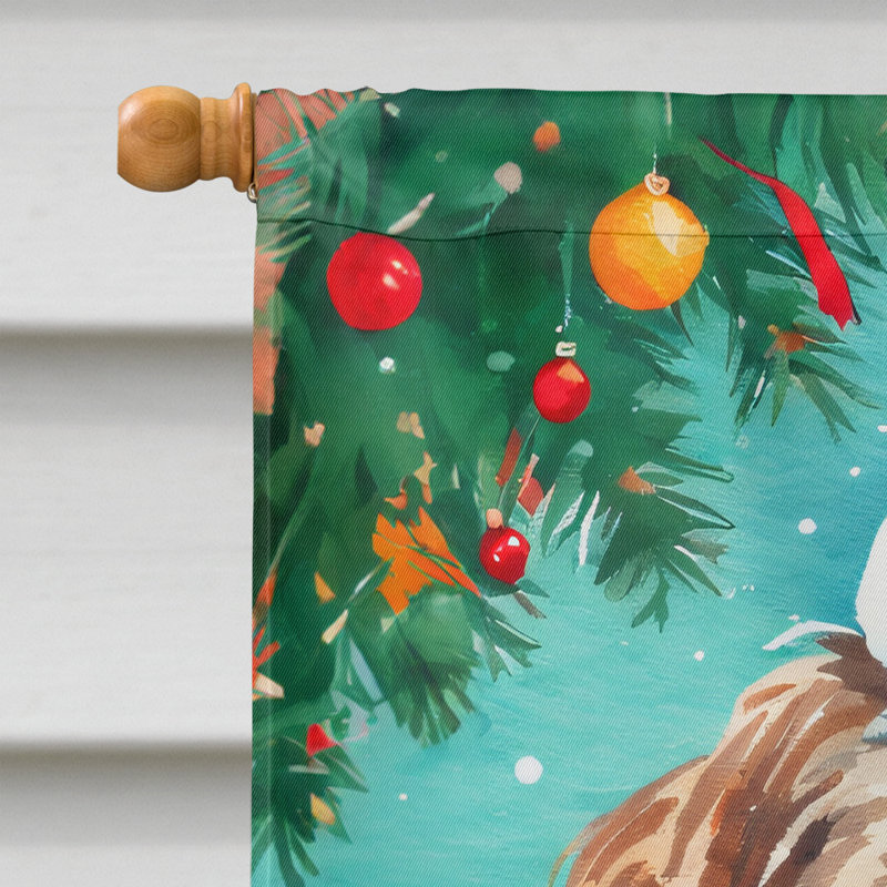 Double Sided Polyester Christmas, 40'' H x 28'' W