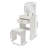 Vanity Table With Mirror And Stool-114337647