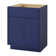 24" W Birch Plywood Freestanding Single Base Storage Cabinet with Soft Close Door