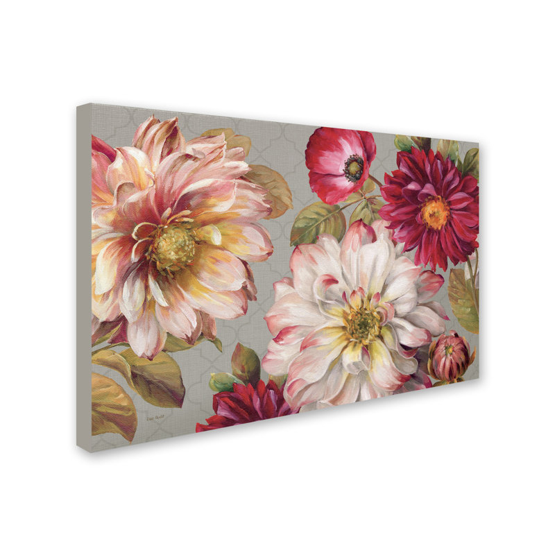 " Classically Beautiful I " by Lisa Audit, 16" H x 24" W x 2" D