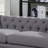 Modern Upholstered Sofa With Wooden Frame