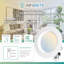 4" Retrofit LED, 9W, 3CCT Selectable, Dimmable