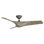Zephyr 3 - Blade Outdoor/Indoor Smart Ceiling Fan with 2700K-3000K-4000K-5000K Selectable LED Light Kit and Remote Control Included, Works With Alexa and iOS or Android App