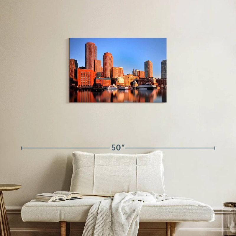 Boston Harbor Morning, H 20 po x l 30 po