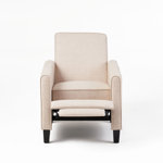 Cantalupo 26.75" W Manual Push Back Upholstered Club Recliner