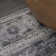 Alanya Ornate Medallion Machine-Washable Dark Green/Gray Rug