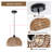 Neill 1 - Light Brown Cone Pendant