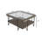 Tierras Glass Top Coffee Table