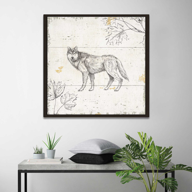 " Wild And Beautiful VIII ", 27.5" H x 27.5" W x 2" D, Espresso Floater Frame