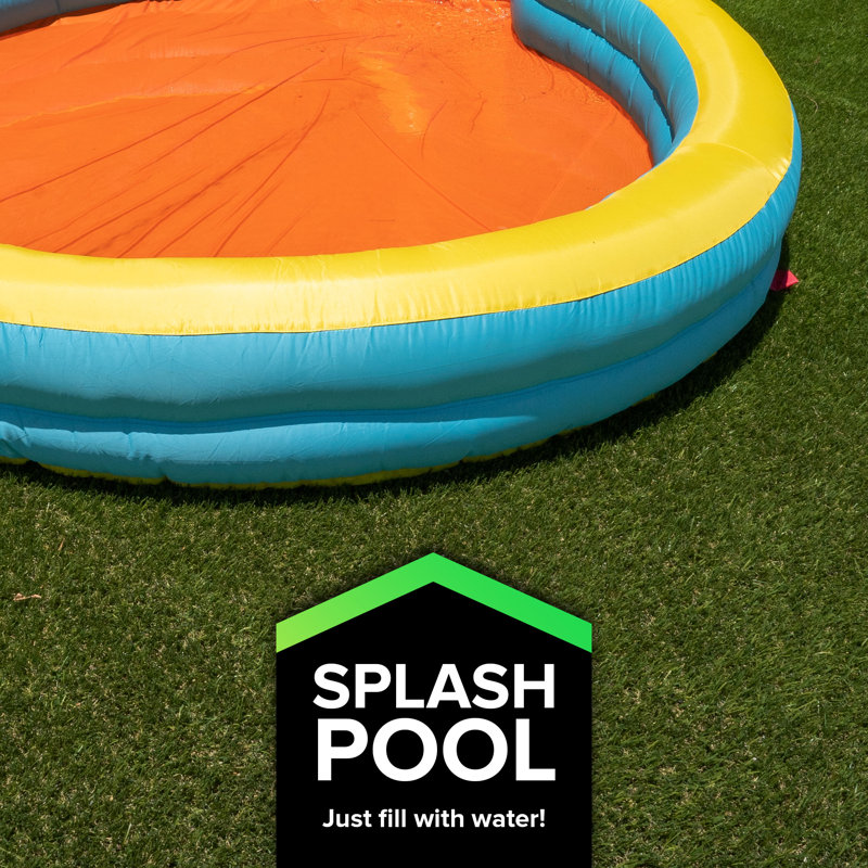 My 1st Water Slide with Large Pool & Lifetime Warranty on Heavy Duty Blower