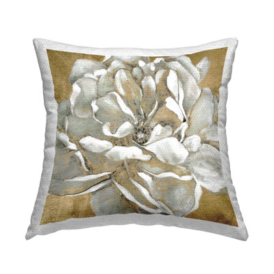 Floral Outdoor Throw Pillow