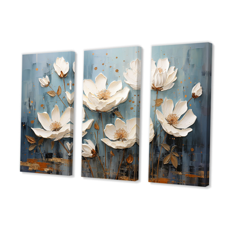 Lotus in Harmony II - lotus, reproduction d'art mural, H 40 po x l 60 po x P 1 po