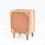 Table de chevet en bois naturel