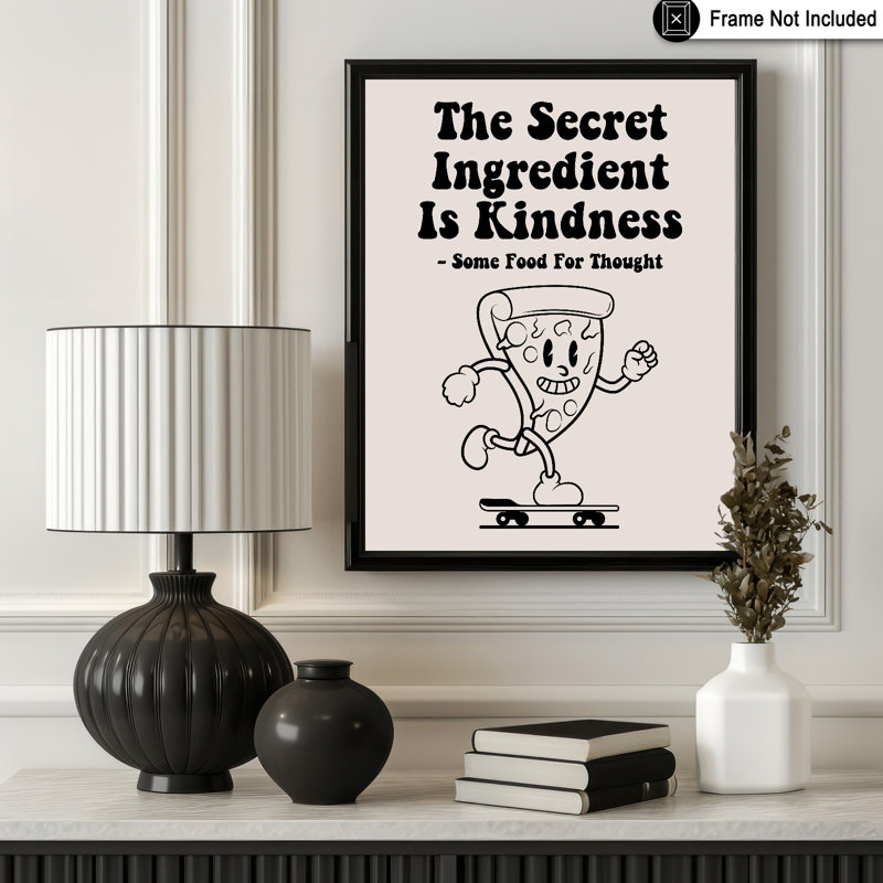 L'ingrédient secret n ° 1, Unframed, Poster, 18"H x 24"W
