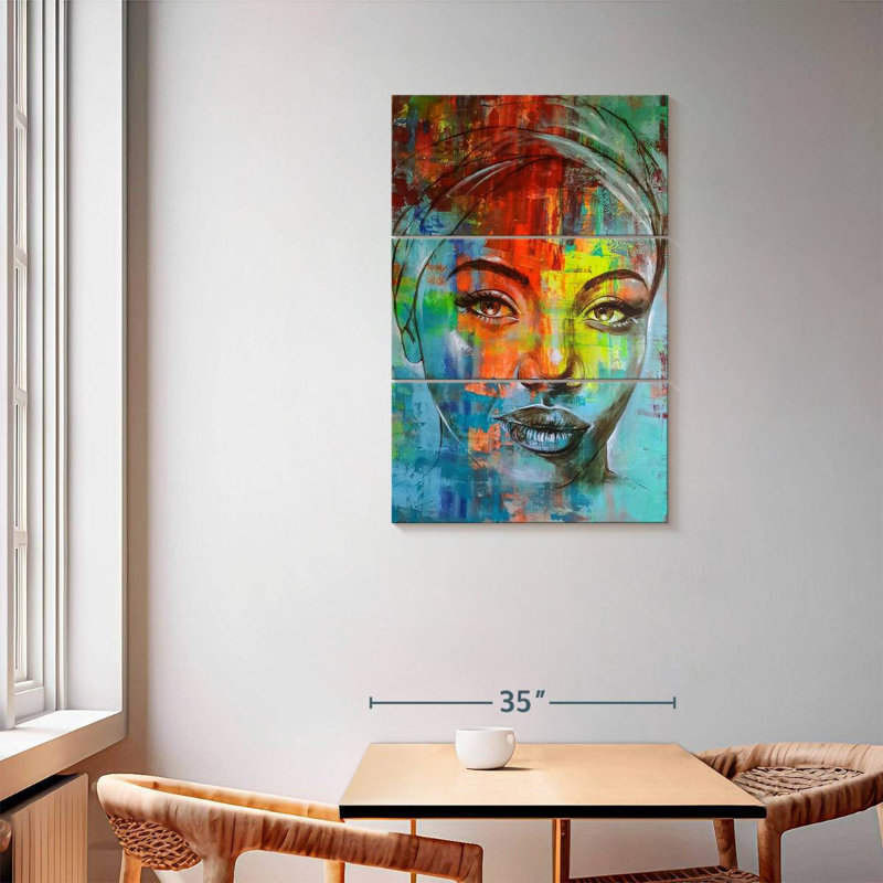 Leisha Chaba She Knows, 57" H x 36" W