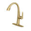 Robinet de cuisine escamotable avec douchette à double fonction, pivotant à 360 ° et cartouche en céramique - Conception sans plomb facile à installer pour évier (CP / BN / B9 / BG)-100674865