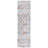 Evangelyn Geometric Blue Rust/Ivory Area Rug-71752329