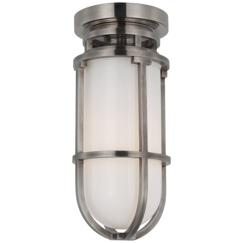 Gracie 1 - Light Flush Mount, Antique Nickel