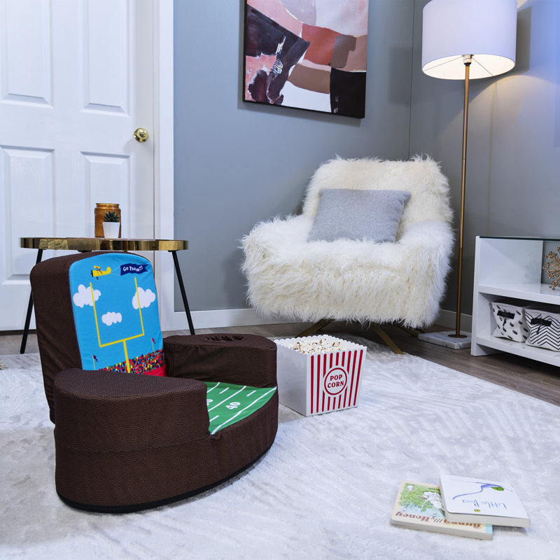 Kids 5'' Foam Chair Chair and Ottoman