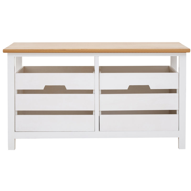 Cedar Grove Solid Wood Storage Bench
