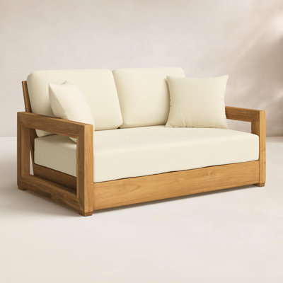 Causeuse large avec coussins 52,75 po Melrose
