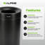 Poubelle en acier inoxydable 27 gallons-101587328