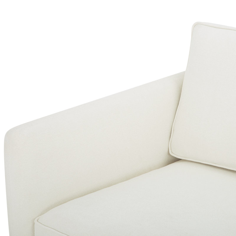 Vernon 2 - Piece Sofa & Chaise, White, Right Hand Facing