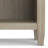 Carlton 24"W Solid Wood Transitional Nightstand with 2 Drawers, Open Storage Shelf and Bronze Hardware-1304855605