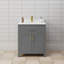Meuble-lavabo simple autoportant 30 po avec plateau en marbre Beckett-61870899-61870906-61870904