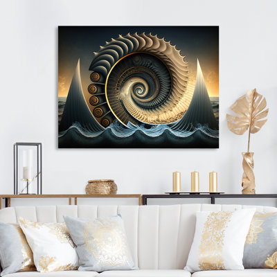 «Ocean of Sound Waves Of Cosmic Music» sur toile