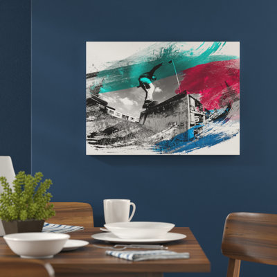 Skateboard Skateboarding 4 - Frameless Print