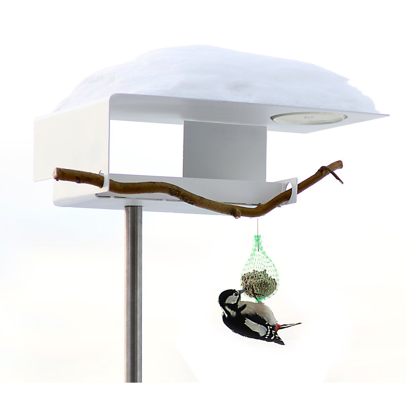 Gotthilf Pole Tray Bird Feeder