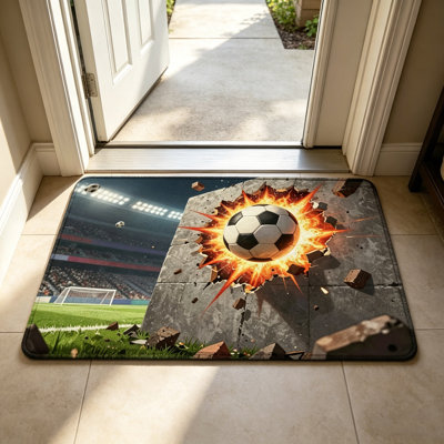 Paillasson d'entrée football