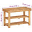8 Pair Solid Wood Shoe Storage