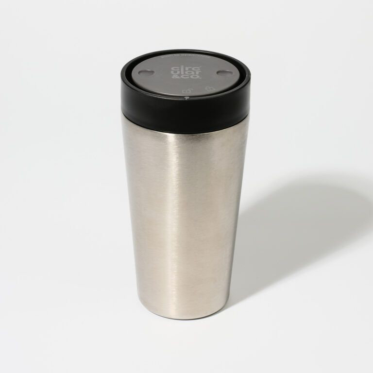 Circular&Co Circular&Co 12oz Stainless Steel Travel Mug 340ml Vacuum Insulated Recycled Stainless Steel Travel Mug, 12oz