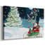 Christmas Holiday Arts - Toile tendue avec châssis XMA171583-1151391698
