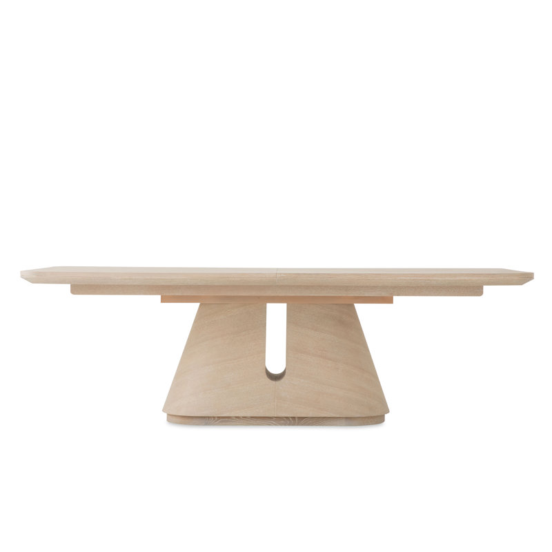 Carino Dining Table, Sand Cerused